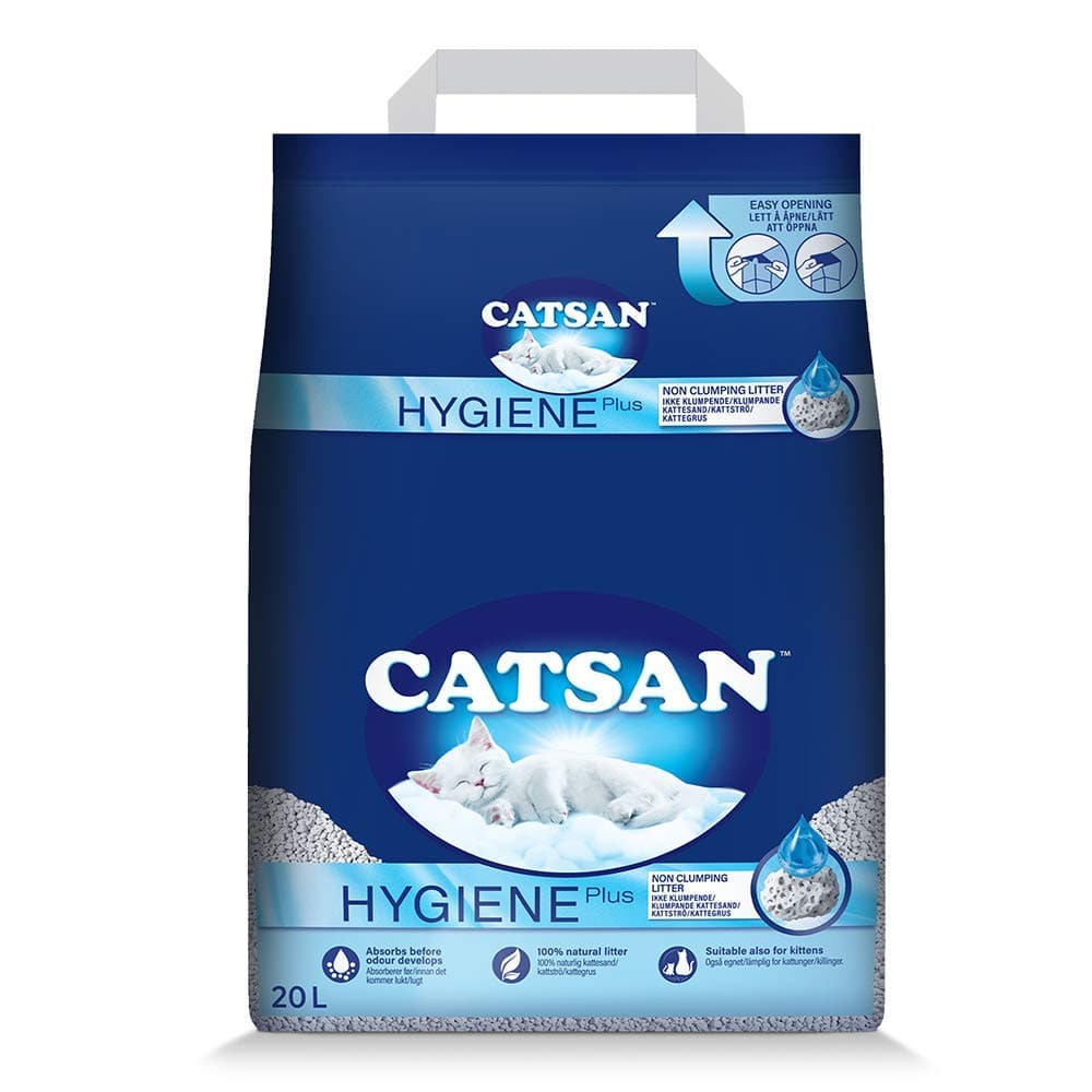 Catsan Hygiene Plus Unscented Non Clumping 100% Natural Cat Litter image 3