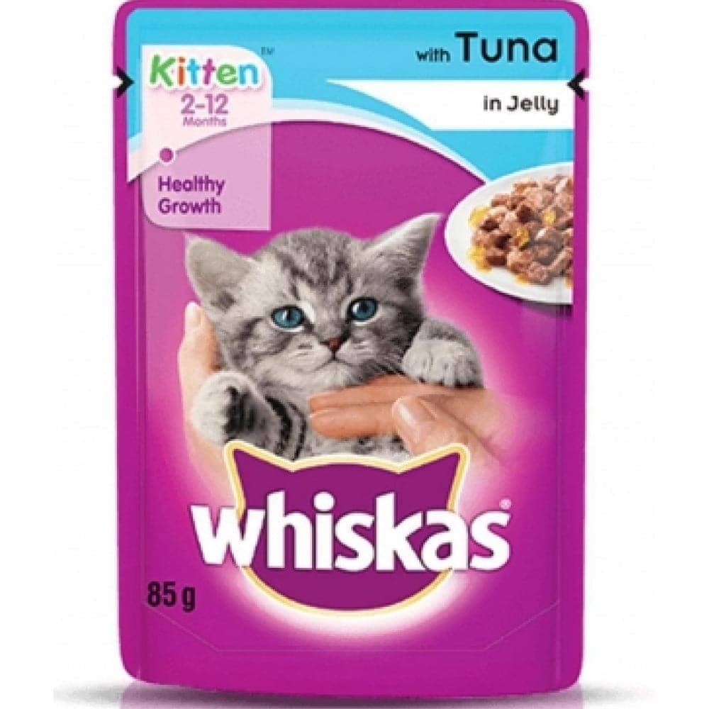 Whiskas Tuna in Jelly Kitten Cat Wet Food image 2