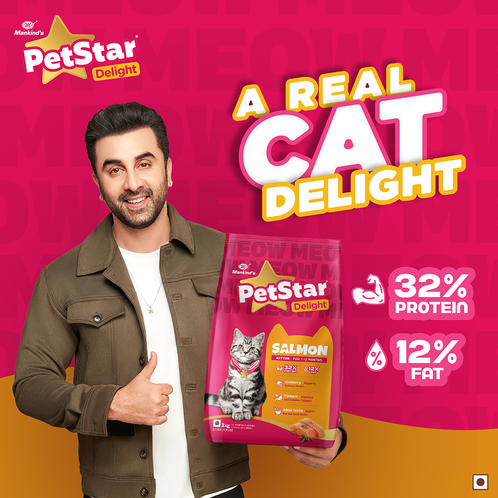 Mankind PetStar Salmon Kitten Cat Dry Food image 7