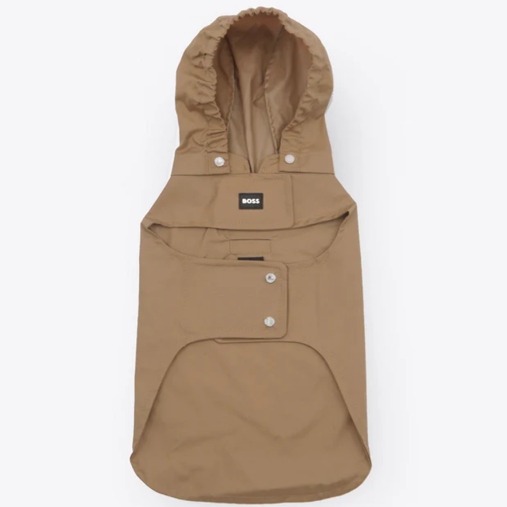 Boss Raincoat for Dogs (Camel) image 1