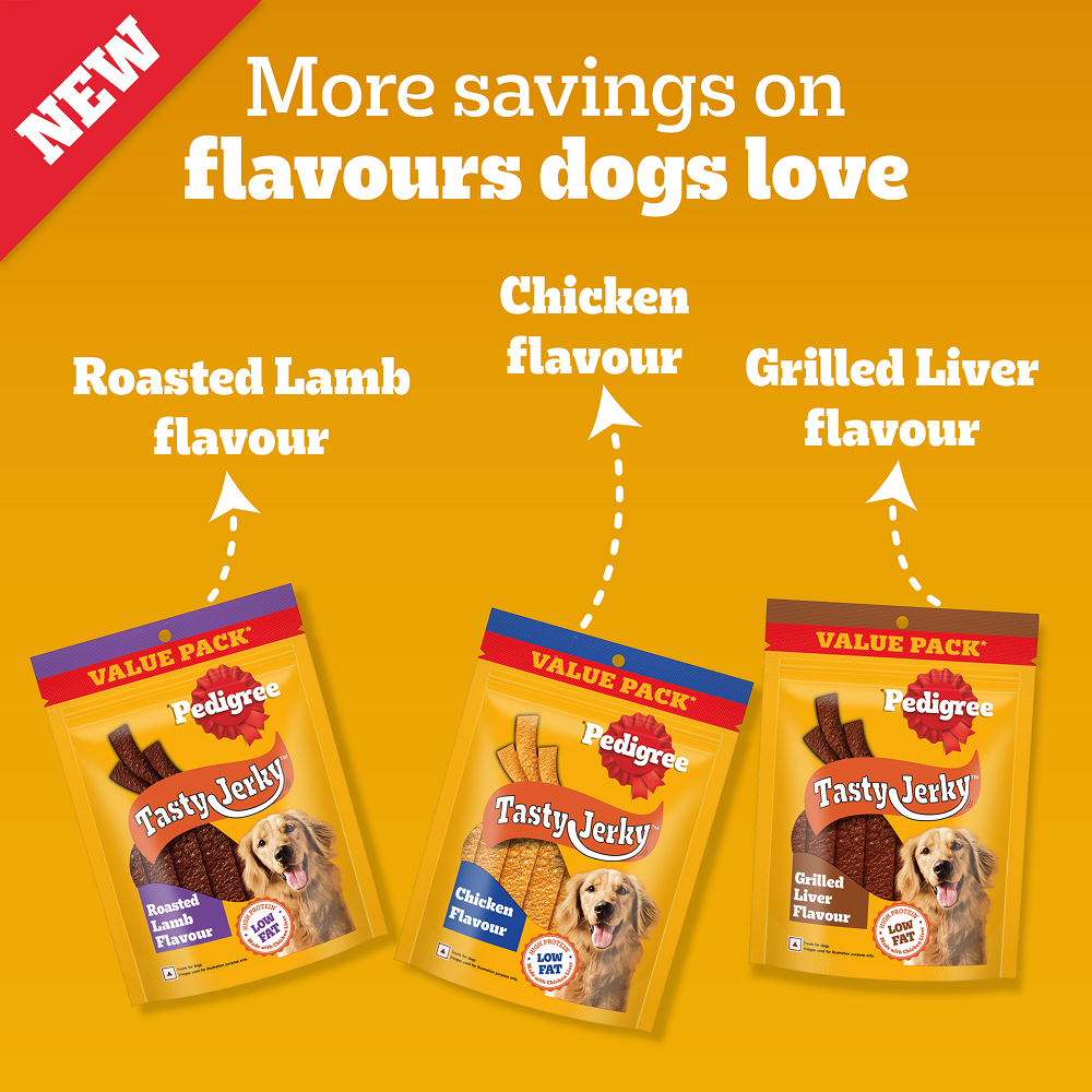Pedigree Chicken Flavour Tasty Jerky Dog Treat image 6