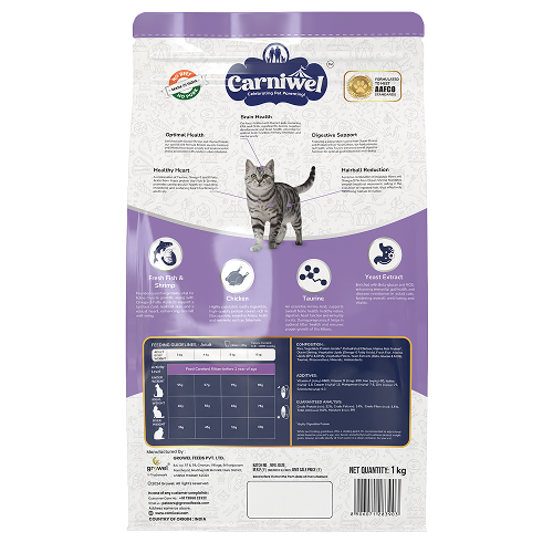 Carniwel Fresh Fish and Shrimp For Adult Cat Dry Food image 9