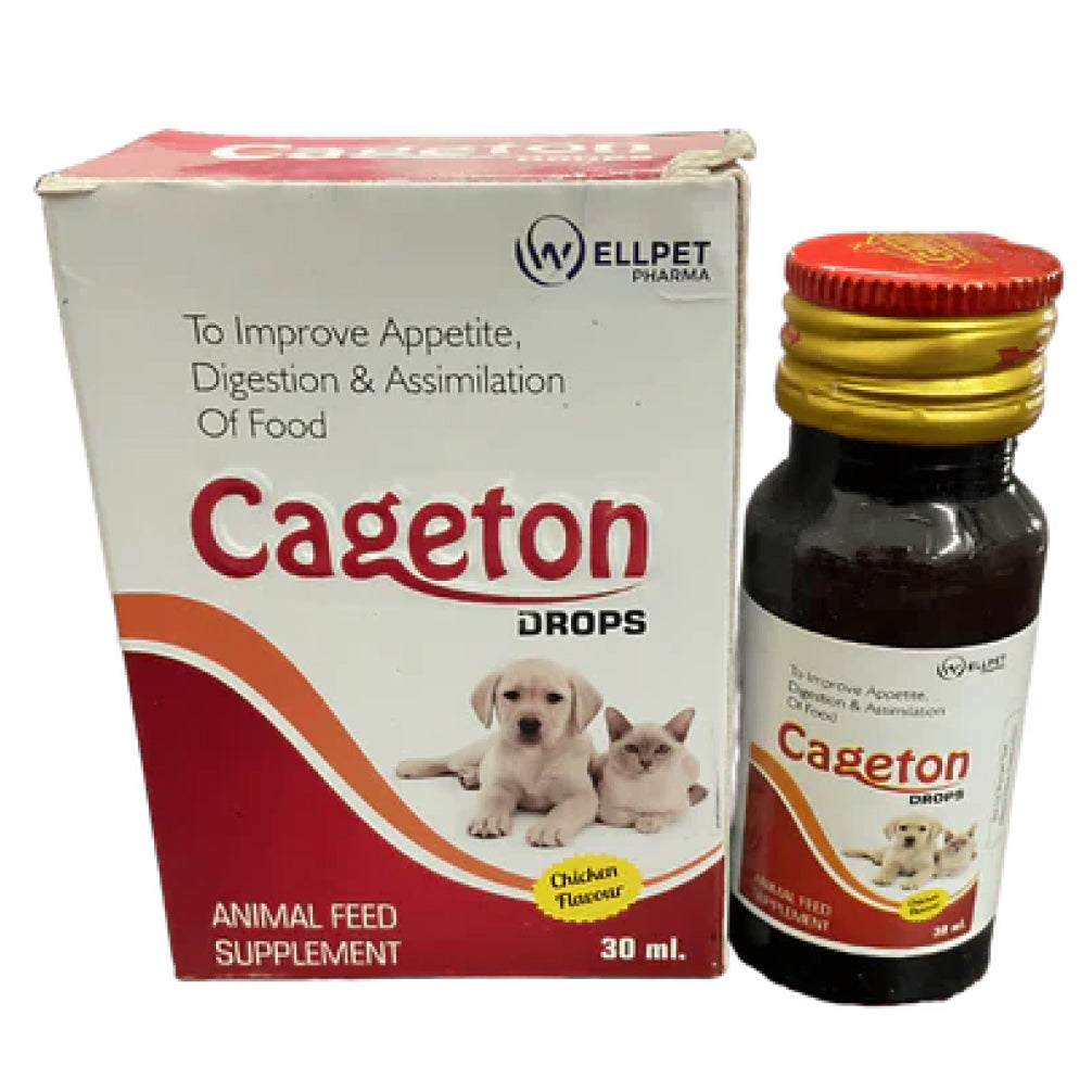 Wellpet Cageton Drops for Dogs & Cats