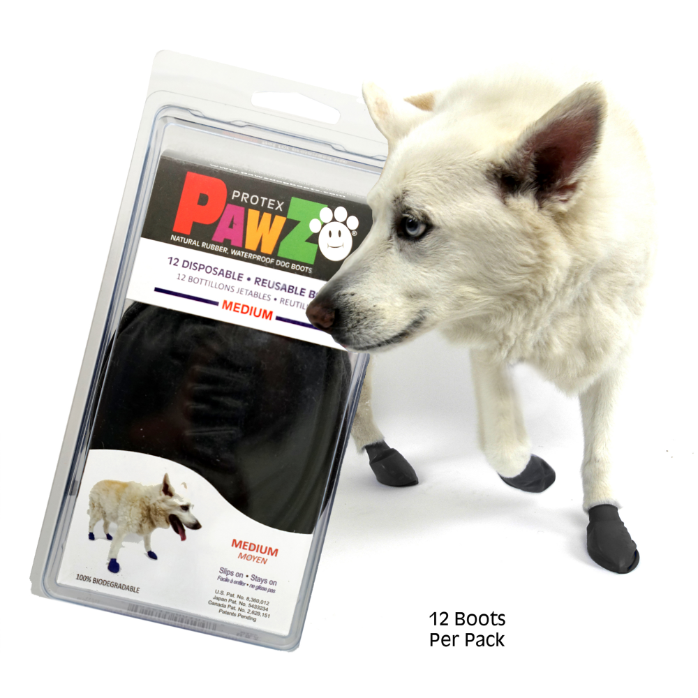 Protex PawZ Disposable and Reusable Boots for Dogs (Black) image 5