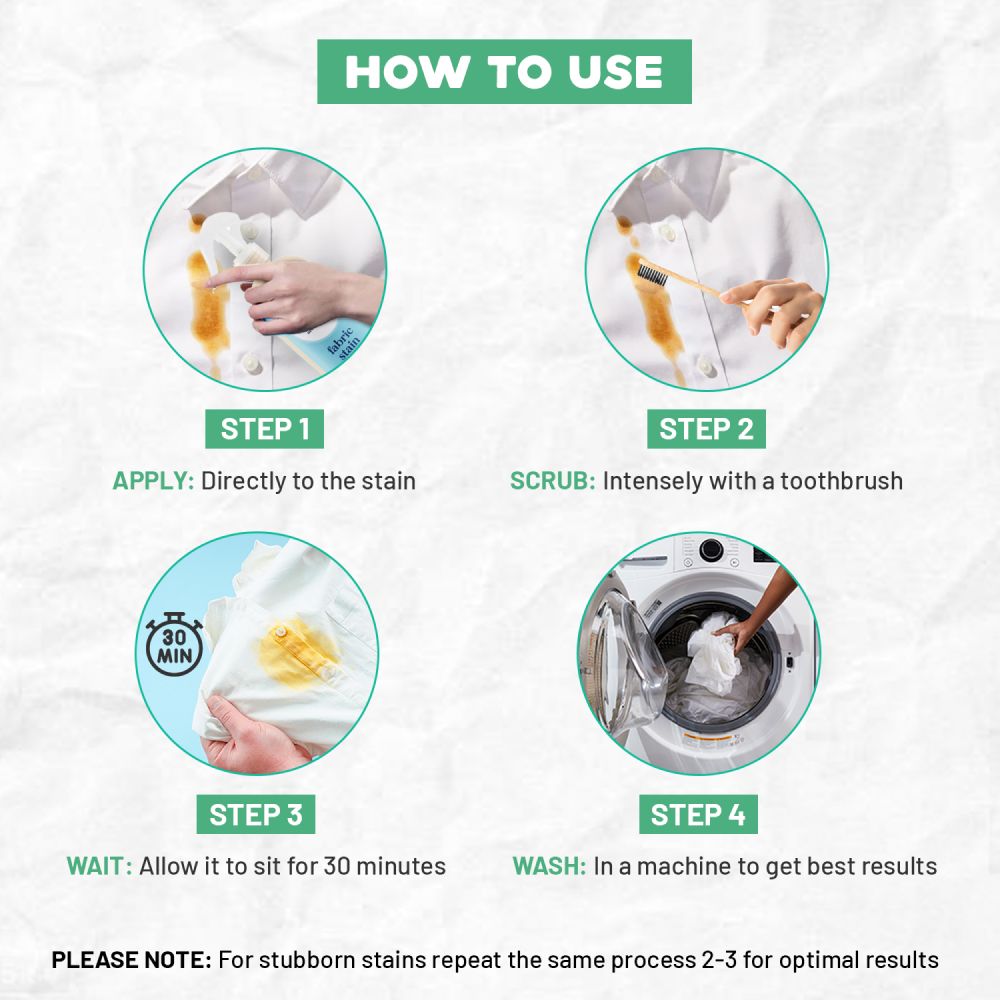 Born Good Plant Based Pet Safe Fabric Stain Remover image 3