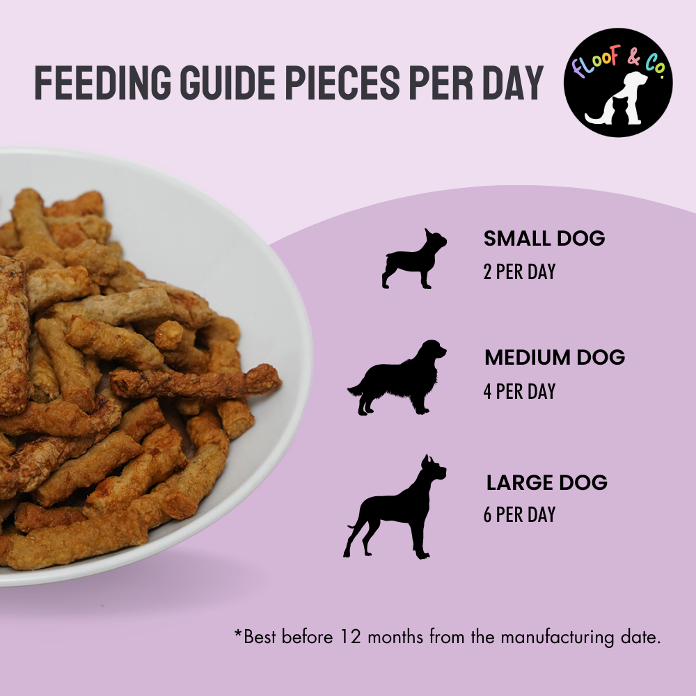 Floof & Co Chewy Pork Chew Jerky Dog Treats image 5