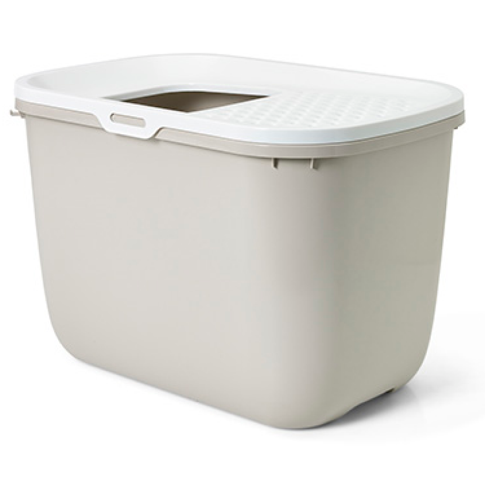Savic Hop In Modern Litter Tray Box for Cats (Mocha) image 5