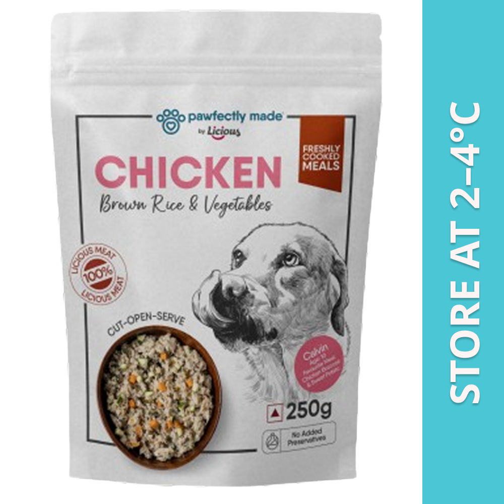 Pawfectly Made By Licious Chicken Brown Rice & Veggies Home Meal for Dogs