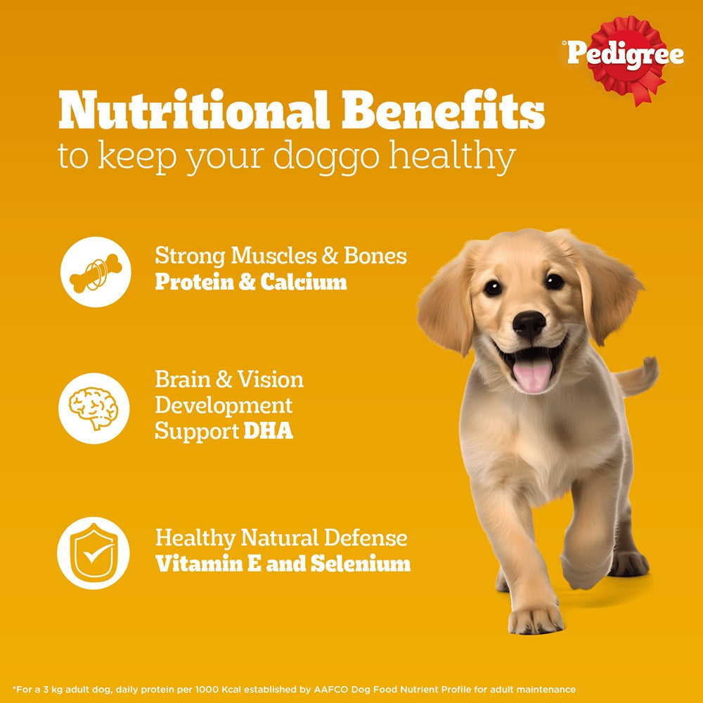 Pedigree Chicken & Liver Chunks in Gravy Puppy Wet Dog Food image 6