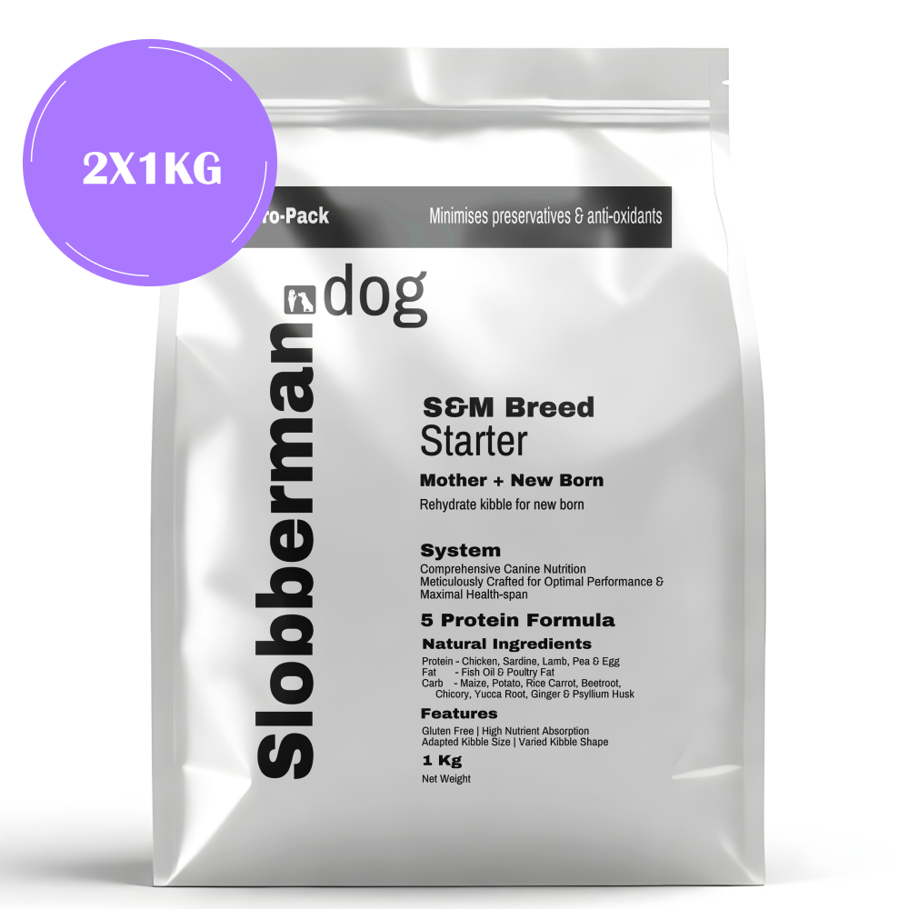 Slobberman dog Gluten Free High Protein Small and Medium Breed Starter Dog Dry Food image 8