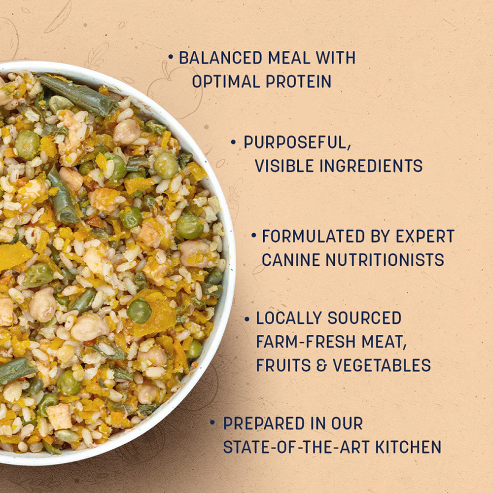 HUFT Sara's Wholesome Classic Paneer and Veggies Dog Wet Food image 6