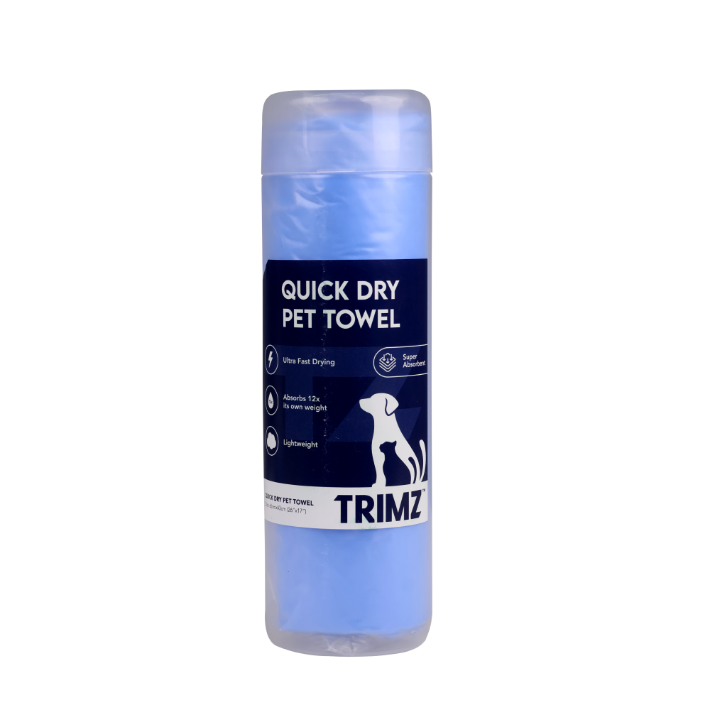 Trimz Quick Dry Absorption Towel for Dogs and Cats (Yellow) image 4