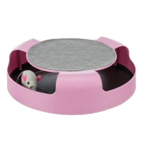 Trixie Catch The Mouse Toy for Cats (Pink) image 1