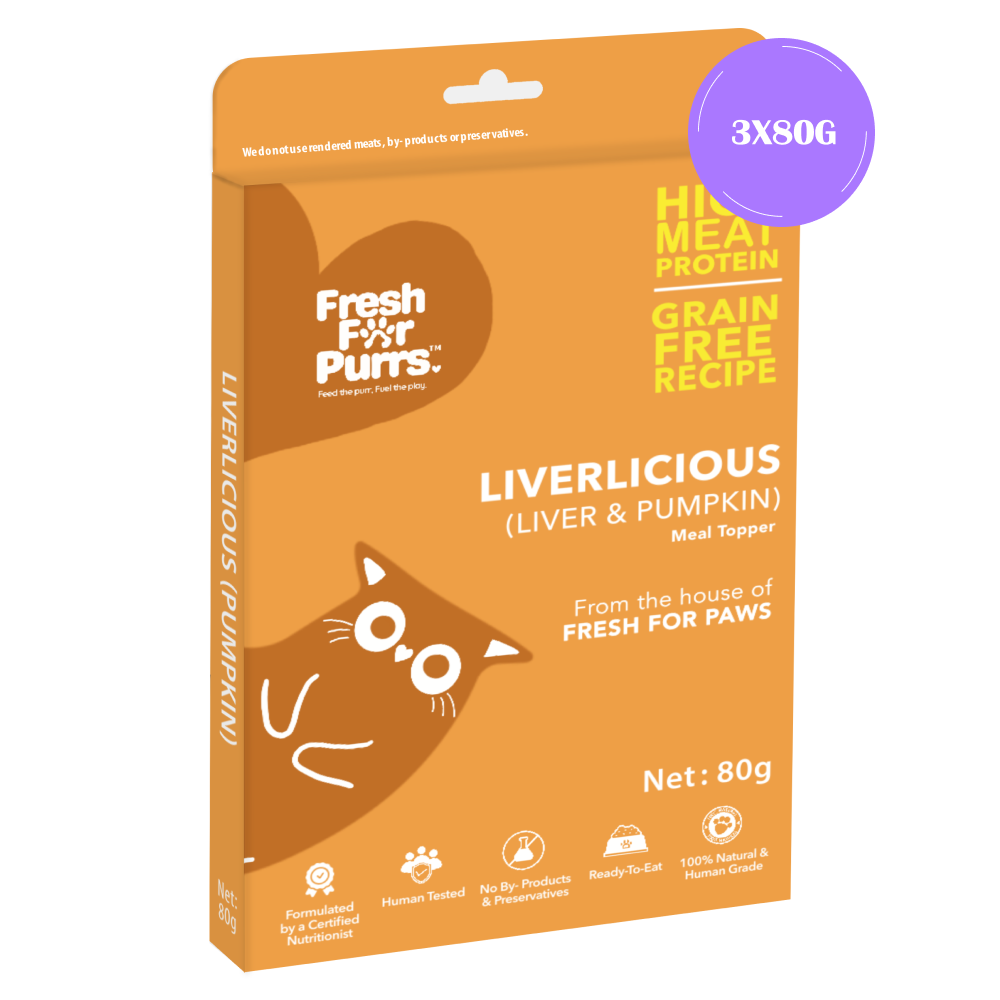 Fresh For Purrs Liverlicious Pumpkin Supplement for Cats image 7