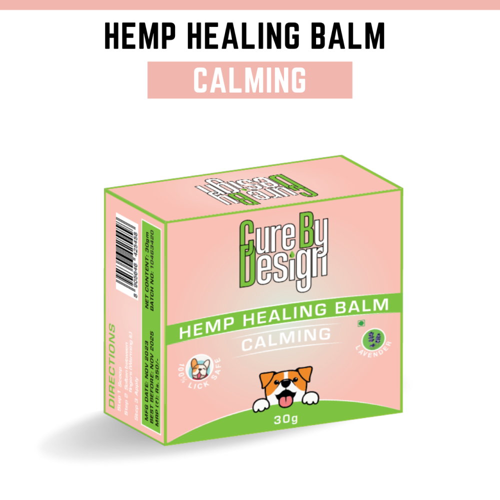 Cure By Design Hemp Healing Balm for Dogs and Cats (Calming) image 3