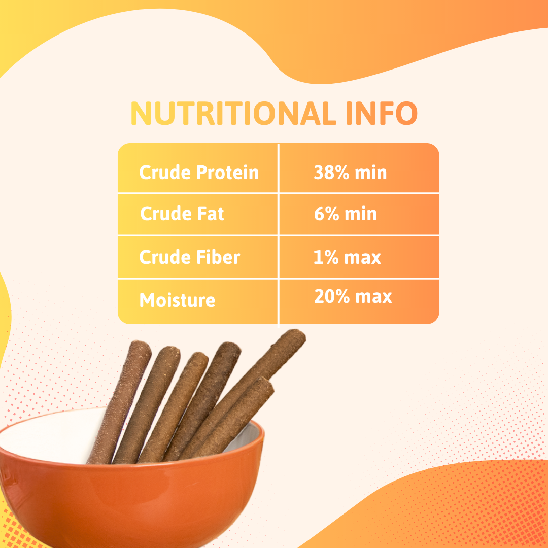 BearHugs Chicken & Pumpkin Soft & Chewy Sticks Dog Treats image 5