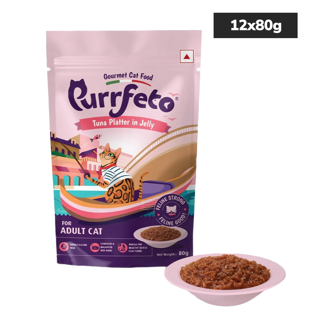 Purrfeto Tuna Recipe in Jelly Adult Cat Wet Food image 5