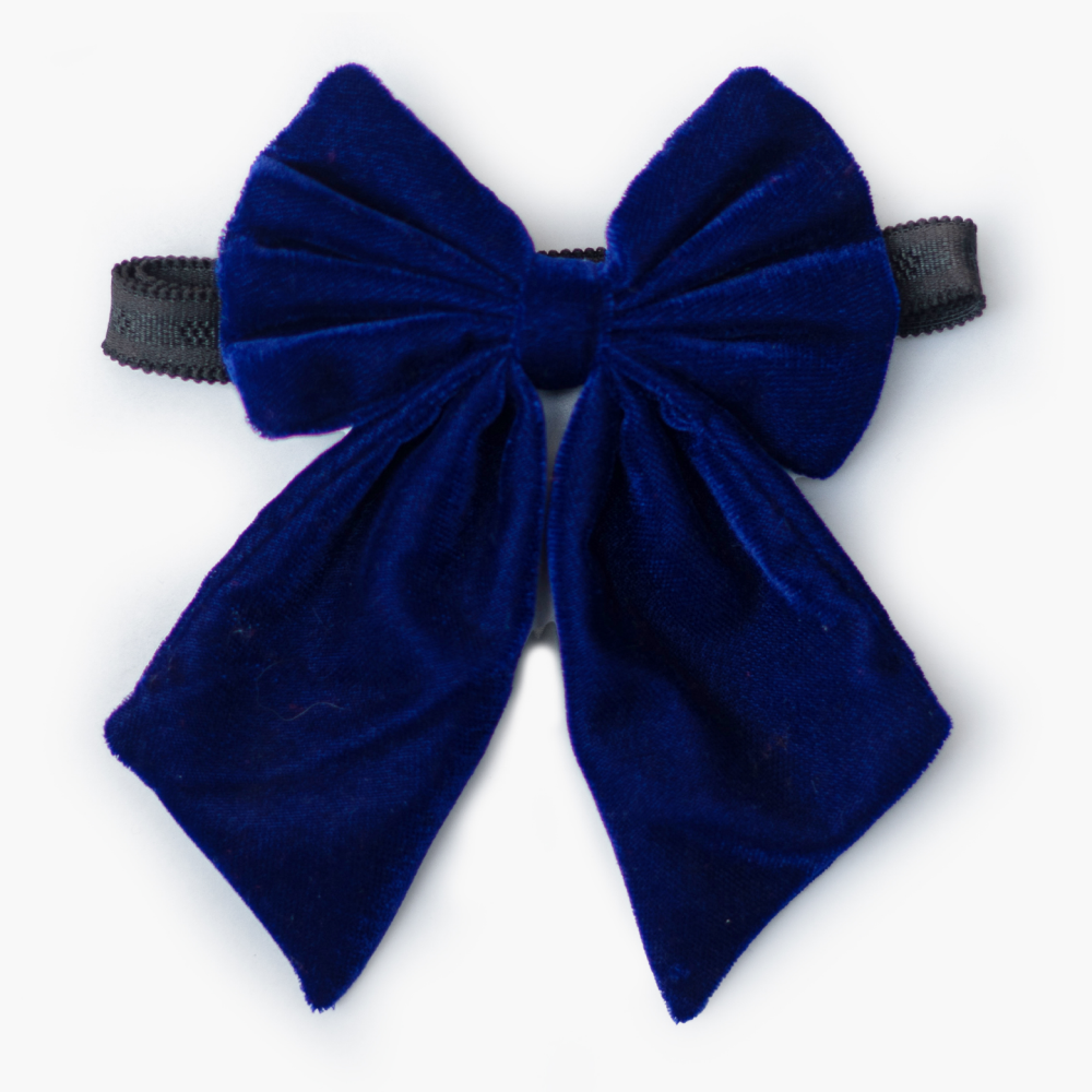 Pawgypets Pigtail Bowtie for Dogs and Cats (Blue) image 2