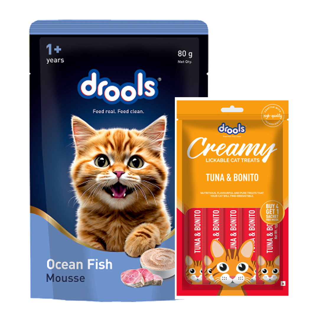 Drools Ocean Fish Mousse Adult Cat Wet Food