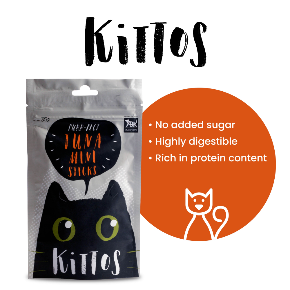 Kittos Purr fect Tuna Mini Sticks Cat Treats image 5