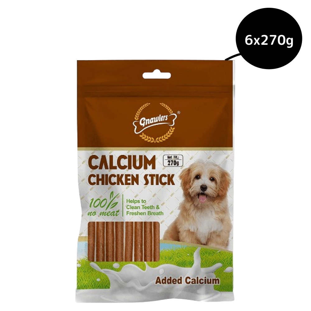 Gnawlers Calcium Chicken Stick Dog Treat image 3