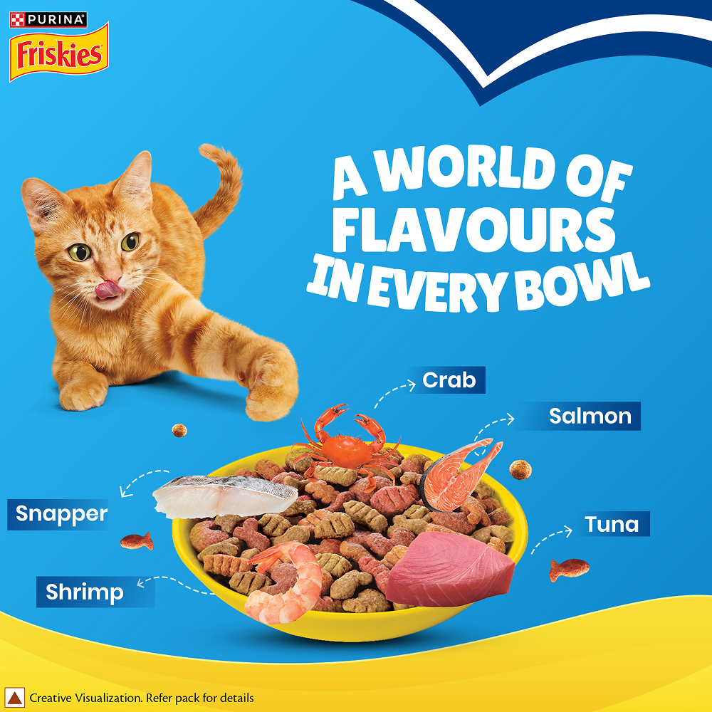Purina Friskies Seafood Cat Dry Food image 5