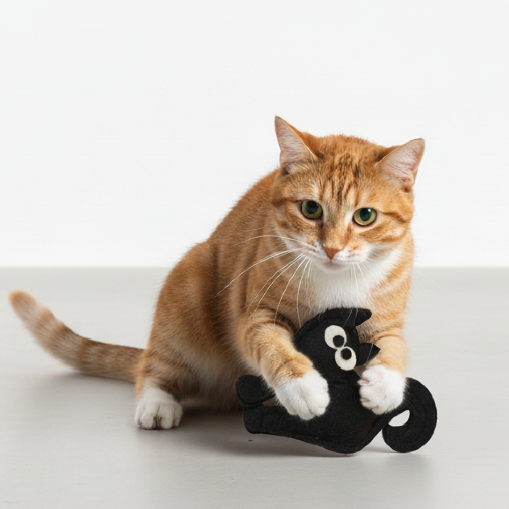 Skatrs Boo Kitty Catnip Toy for Cats