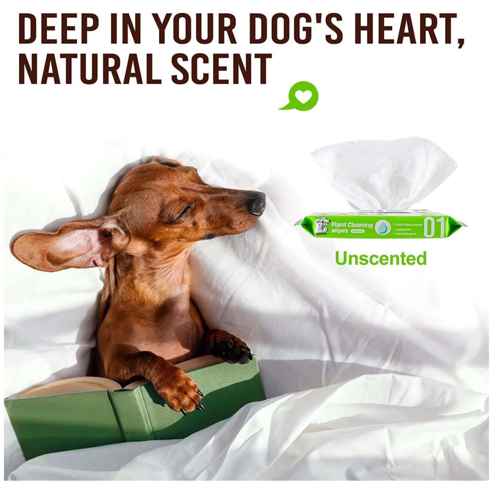 Talking Dog Club Unscented Wipes for Dogs and Cats image 5