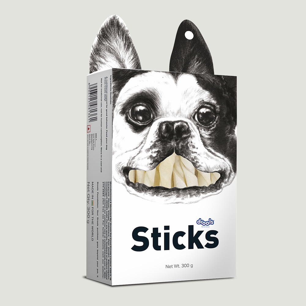 Drools Rawhide Chicken Liver Sticks Dog treats image 8