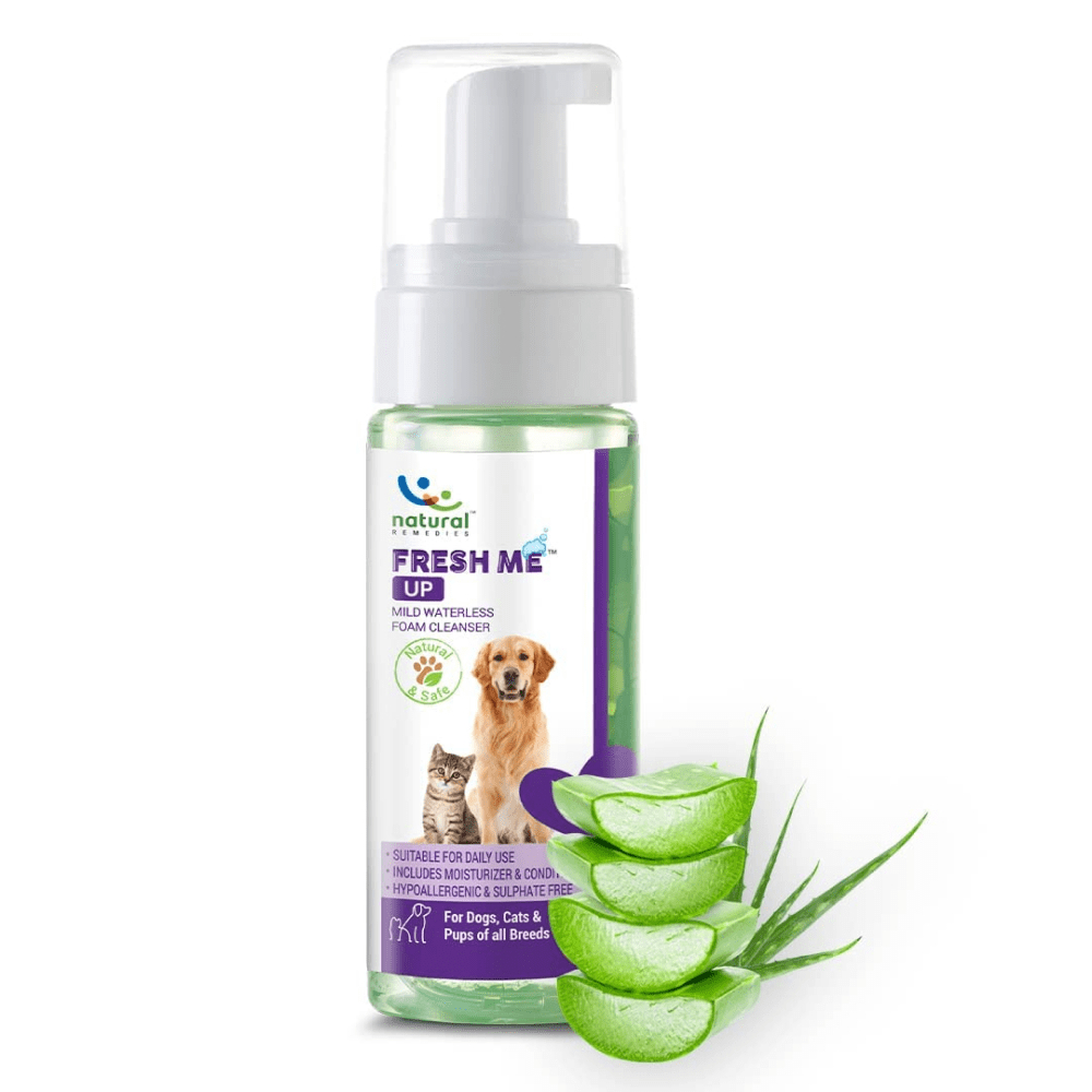 Natural Remedies Fresh Me Up Waterless Dry Shampoo for Dogs and Cats image 7