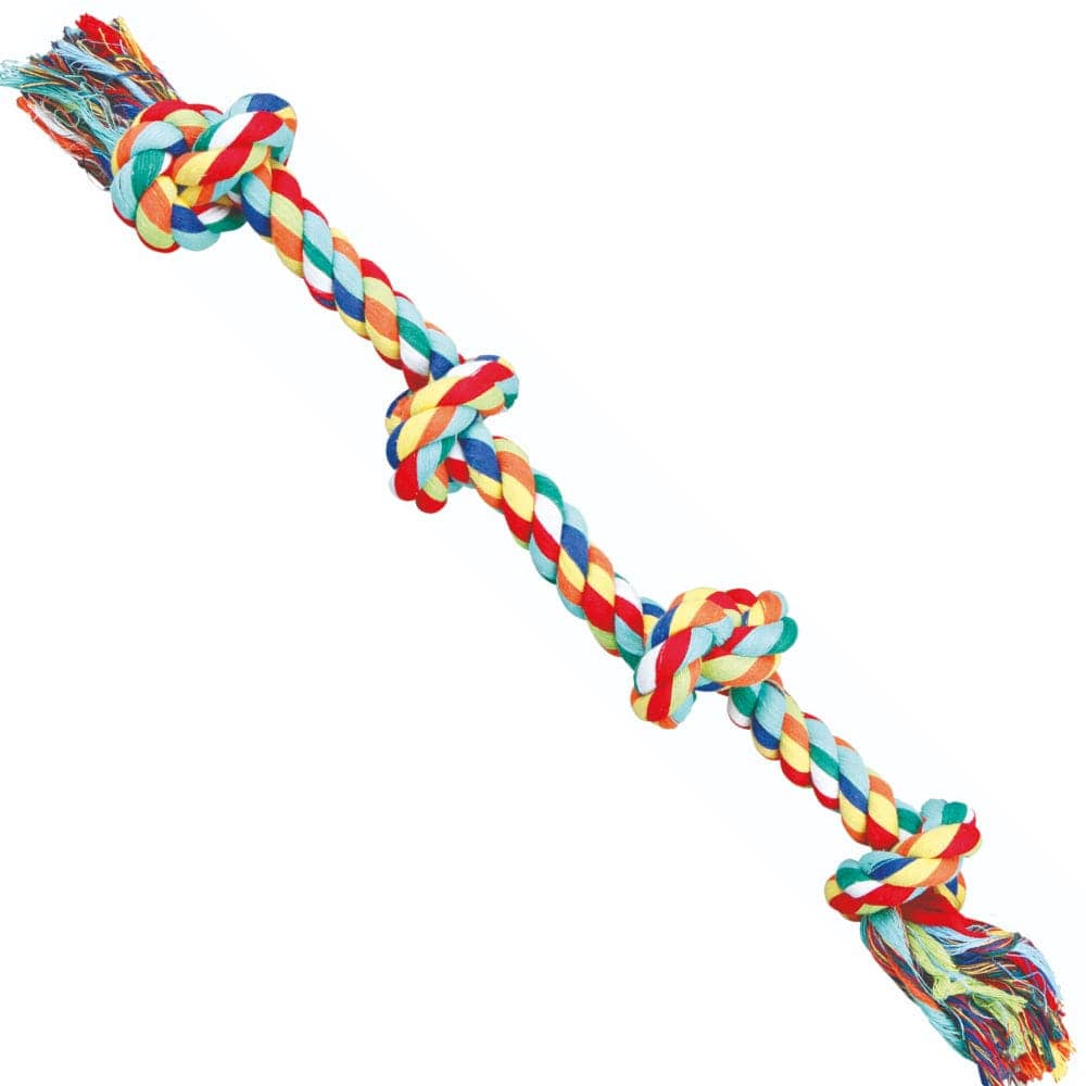 Trixie Playing Rope with Knots Toy for Dogs (Blue) image 2