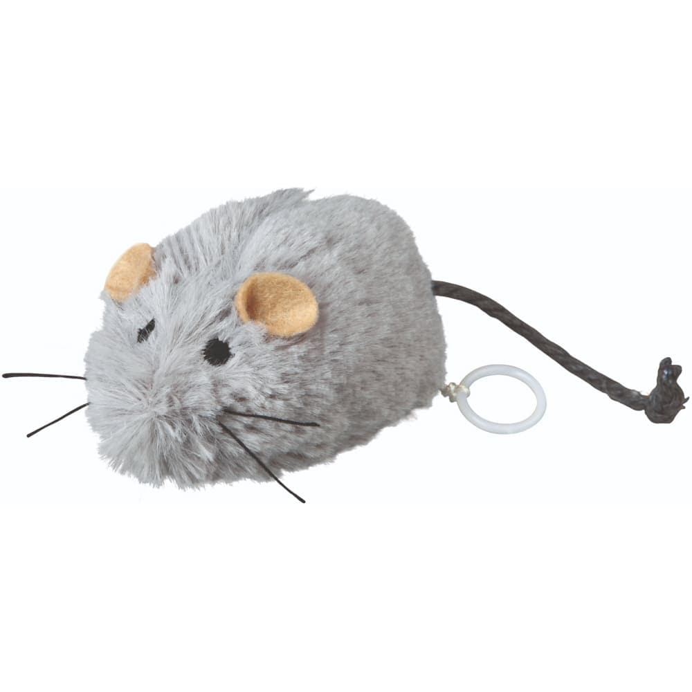 Trixie Wriggle Up Mouse Plush Toy for Cats