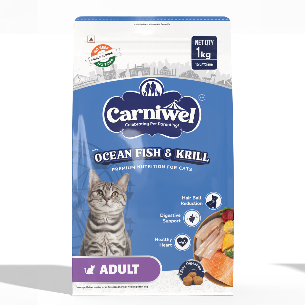 Carniwel Ocean Fish and Krill For Adult Cat Dry Food image 8