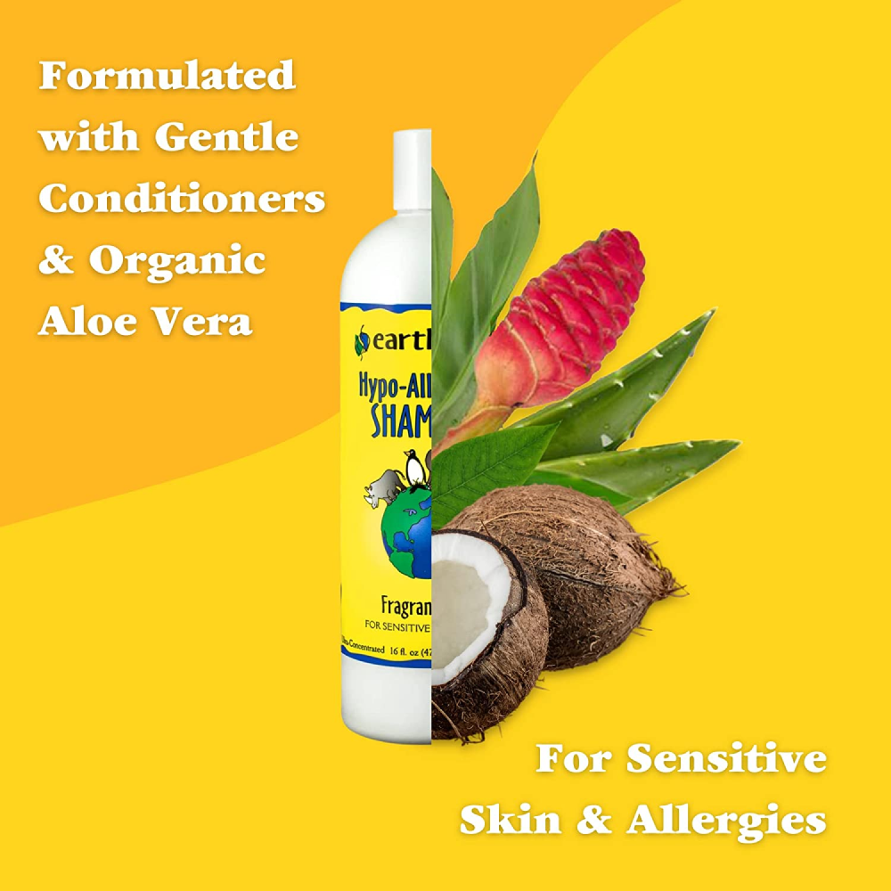 EarthBath Hypo Allergenic Fragrance Free Shampoo for Dogs and Cats image 5