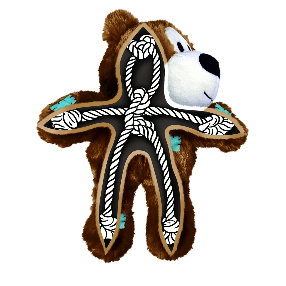 Kong Wild Knots Bear Toy for Dogs (White) image 2