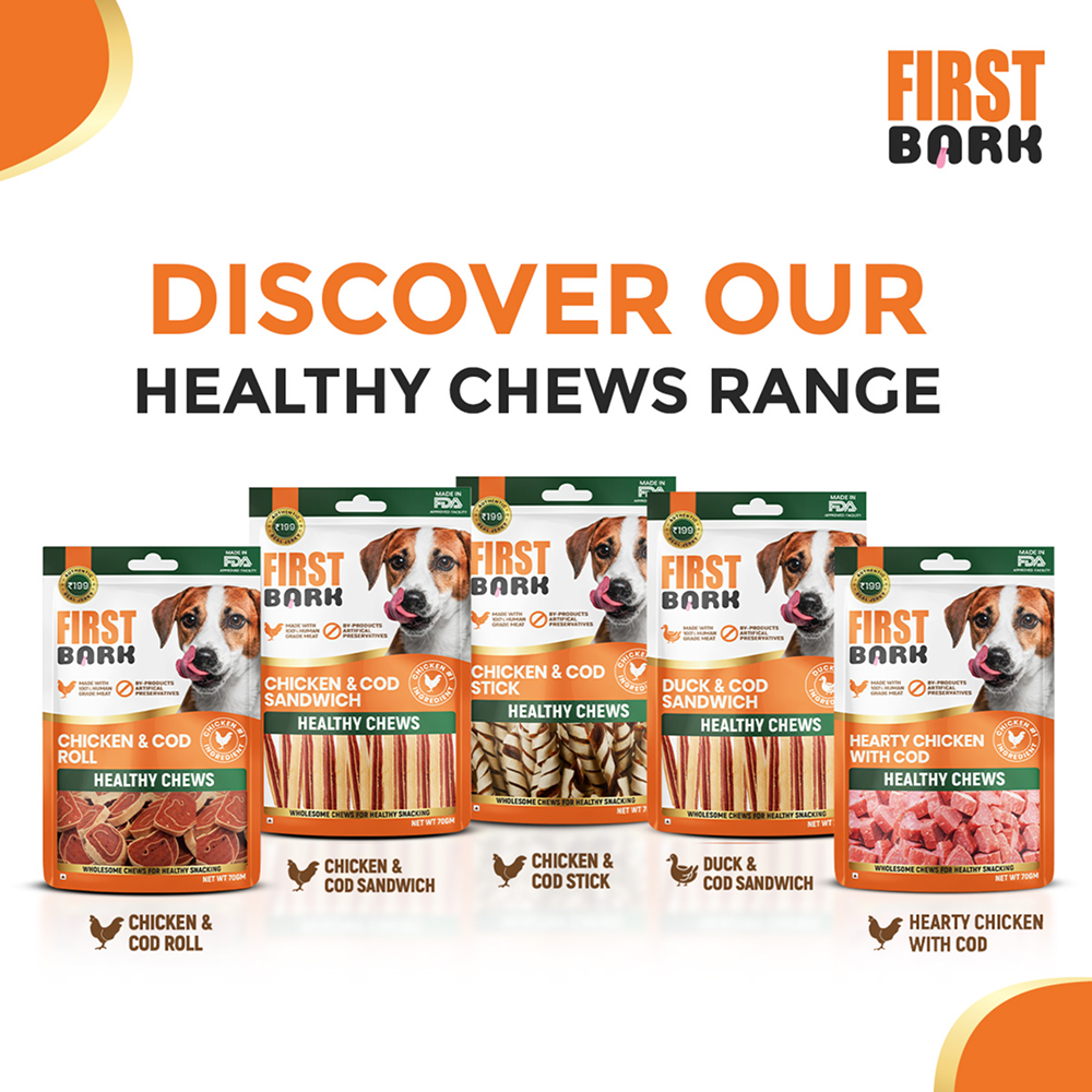 First Bark Chicken Cod Roll Dog Treats image 8