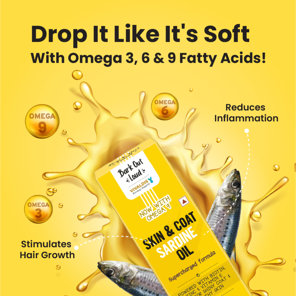 Bark Out Loud Skin & Coat Sardine Oil for Dogs and Cats image 2