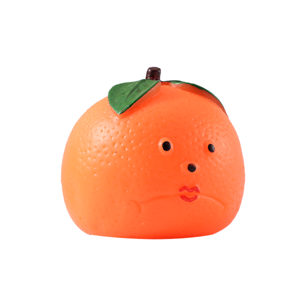 Skatrs Orange Squeaky Toy for Cats & Dogs