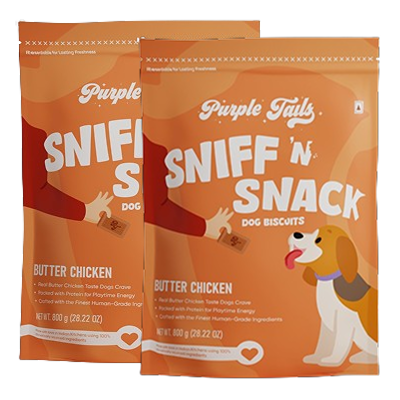 Purple Tails Butter Chicken Biscuits Dog Treat image 5