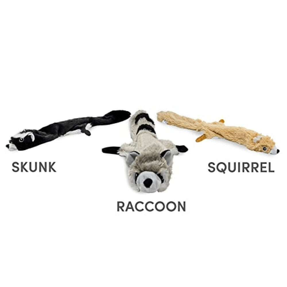 Barkbutler x Fofos Skinneez Raccoon Toy for Dogs image 7