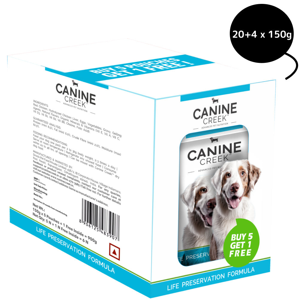 Canine Creek Real Chicken Gravy Adult Dog Wet Food image 7