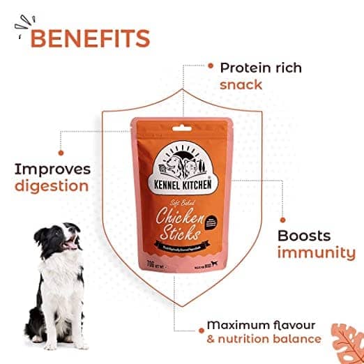 Kennel Kitchen Chicken Stick with Flaxseed Dog Treats image 5