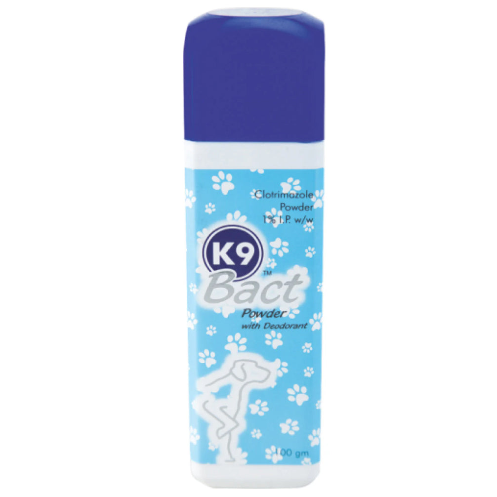 Ek Tek K9 Bact Dusting Powder (Clotrimazole) for Dogs