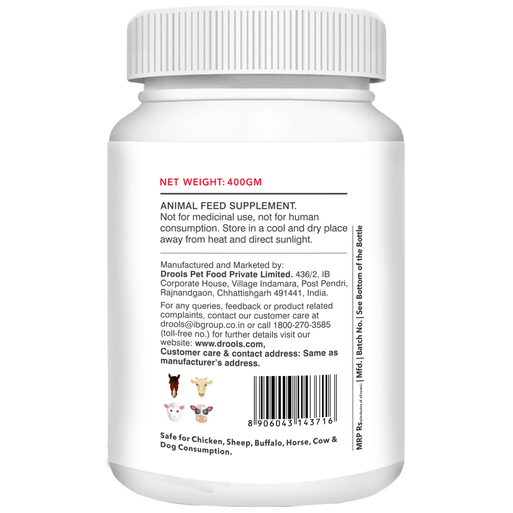 Drools Absolute Calcium, Vitamin and Skin & Coat Dog Supplement Tablets Combo image 7