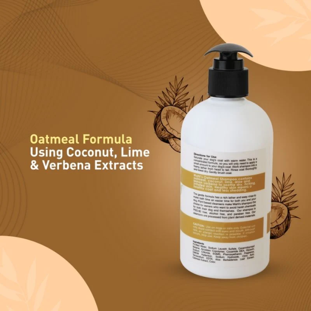 Wahl Oatmeal Shampoo for Dogs (Coconut Lime Verbana) image 6