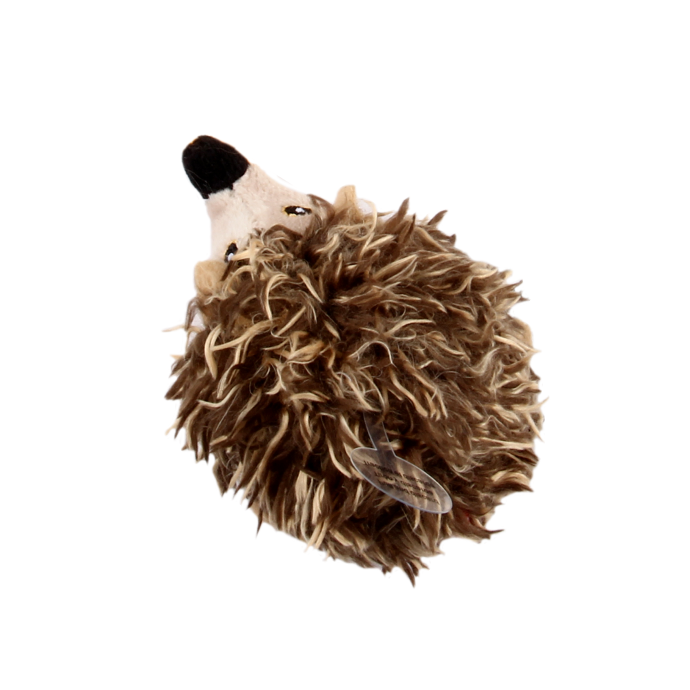 GiGwi Melody Chaser with Motion Activated Sound Chip Hedgedog Toy for Cats (Brown) image 7