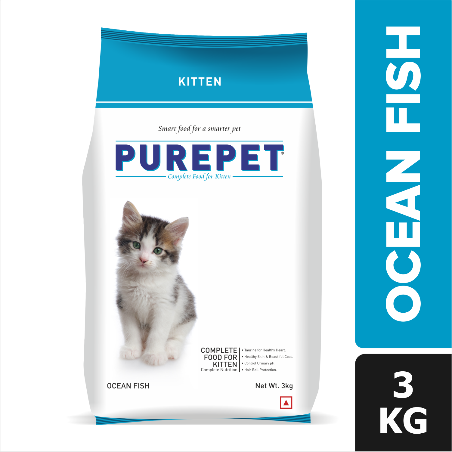 Purepet Ocean Fish Kitten Dry Food image 7