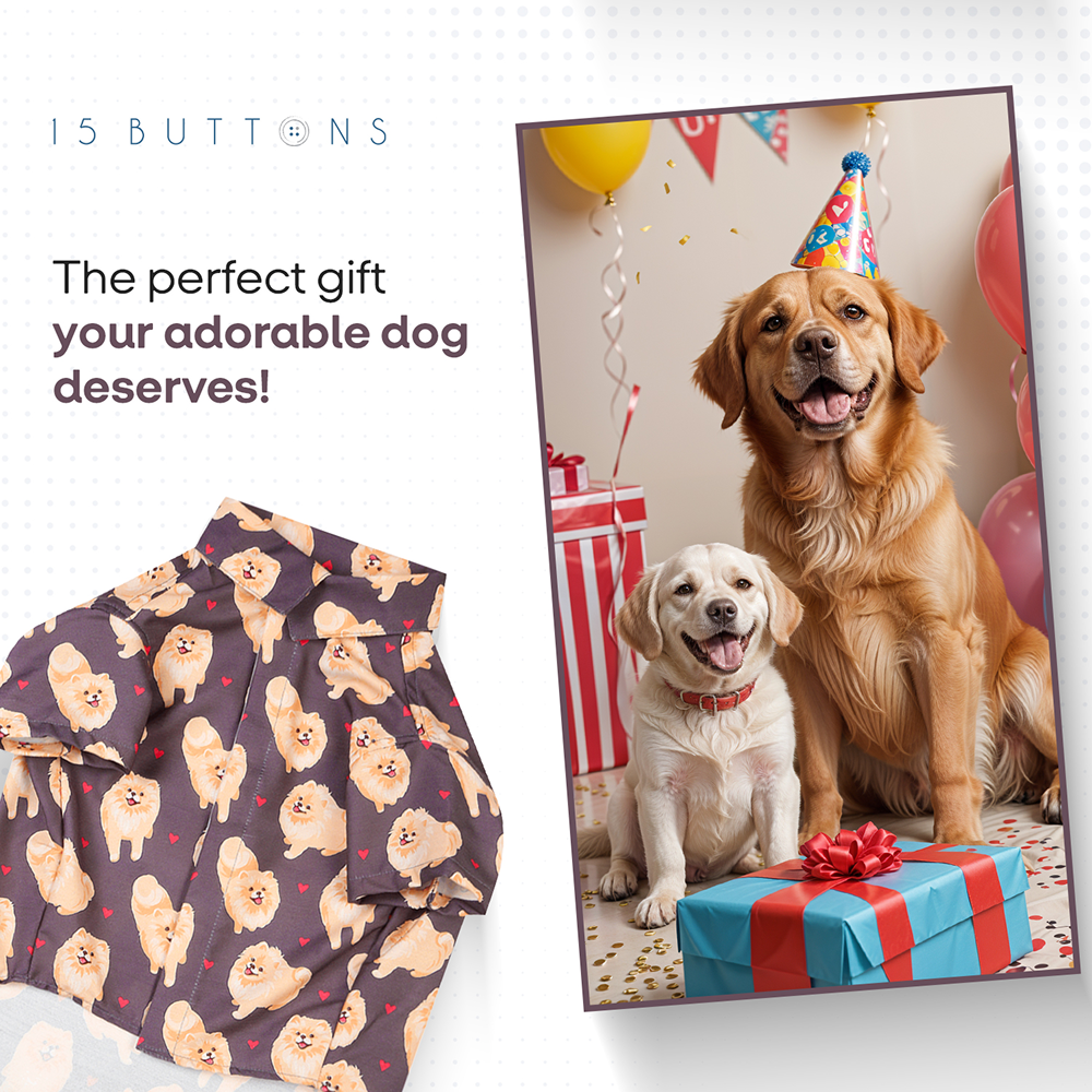 15buttons Chow Chow Shirt for Dogs image 6