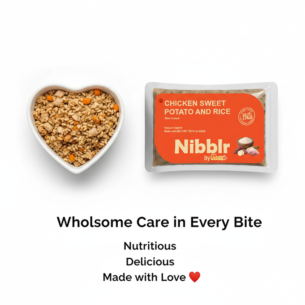 Nibblr By Nootie Wholesome Chicken Sweet Potato & Rice Ready to Eat Meal Dog Wet Food image 3
