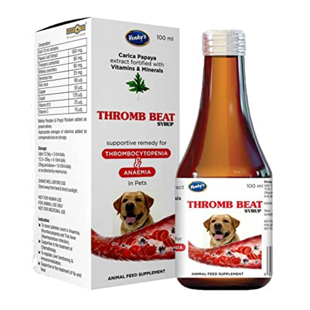 Venkys Thromb Beat Syrup (100ml) image 2